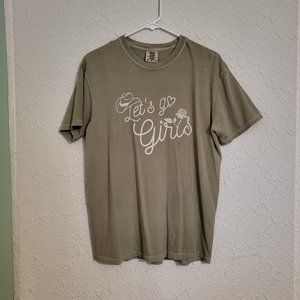 Let's Go Girls" Shania Twain Comfort Colors Oversized Western Graphic T-Shirt